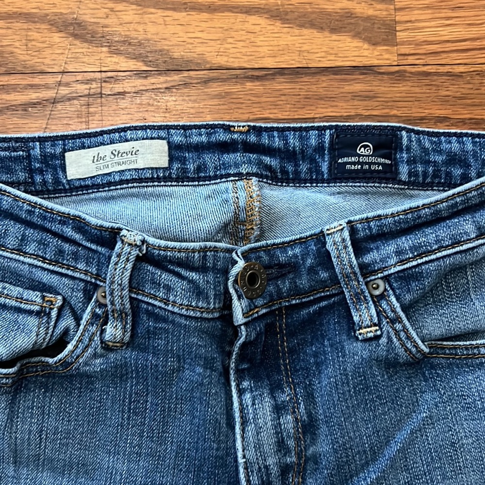 SOLD AG the Stevie Slim Straight jeans - Picture 2 of 5
